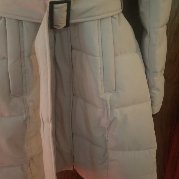 NWT Sam Edelman puffer tench long coat winter women’s SZ S - Picture 6 of 8